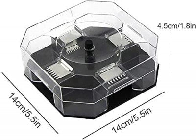 Cockroach Trap Box – Multi-Entry Reusable Roach Catcher with One-Way Locking System