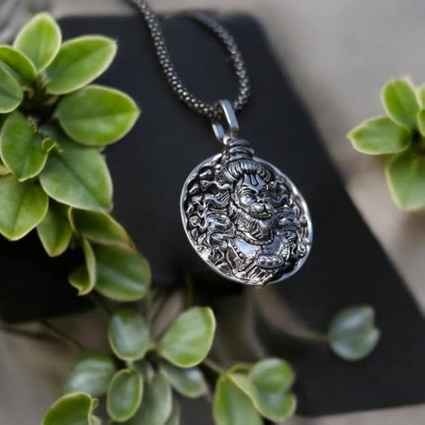 Hanuman Pendant with Chain – Sacred Strength & Divine Protection