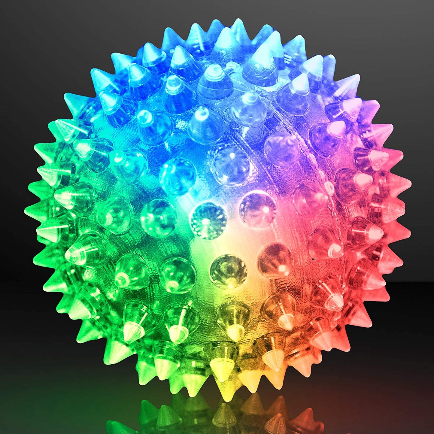 Flashing Spiky LED Light Ball – Sensory Massage & Fun Play Toy