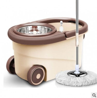 Magic Spin Mop with 360° Rotating Handle – Super Absorbent Microfiber Mop for Home, Office & Kitchen Cleaning