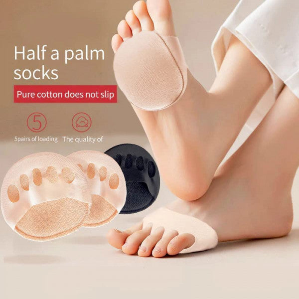 Five Toes Forefoot Pads (1 Pair) – Breathable Cushion for Pain Relief & Comfort