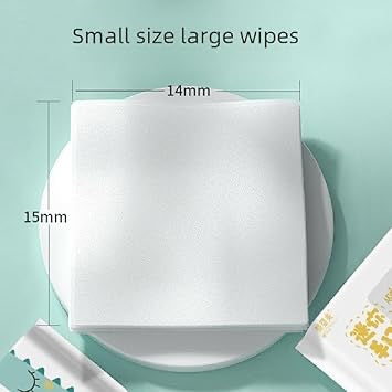 Mini Baby Wipes Disposable Portable Pocket Water Wipes Baby Skin Care Wet Tissue Travel Children Baby Hand & Face Baby Sanitizing Cleansing/Moisturising Wipes For Fresh (64 Wipes Pack)