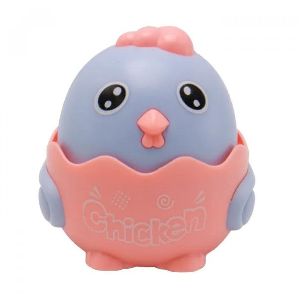 Press & Go Chicken Toy – Cute Crawling Animal Vehicle for Kids