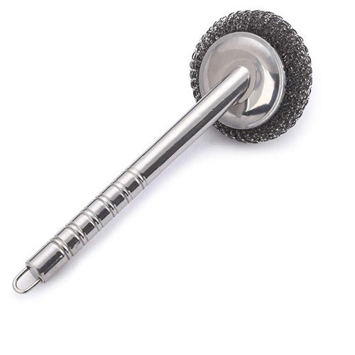 Steel Ball Brush Dish Cleaner Wok Cleaning Brush Dishwasher Cleaner Wire Brush Wrapped
Scouring Pads Metal Scouring Pad Cup Brush