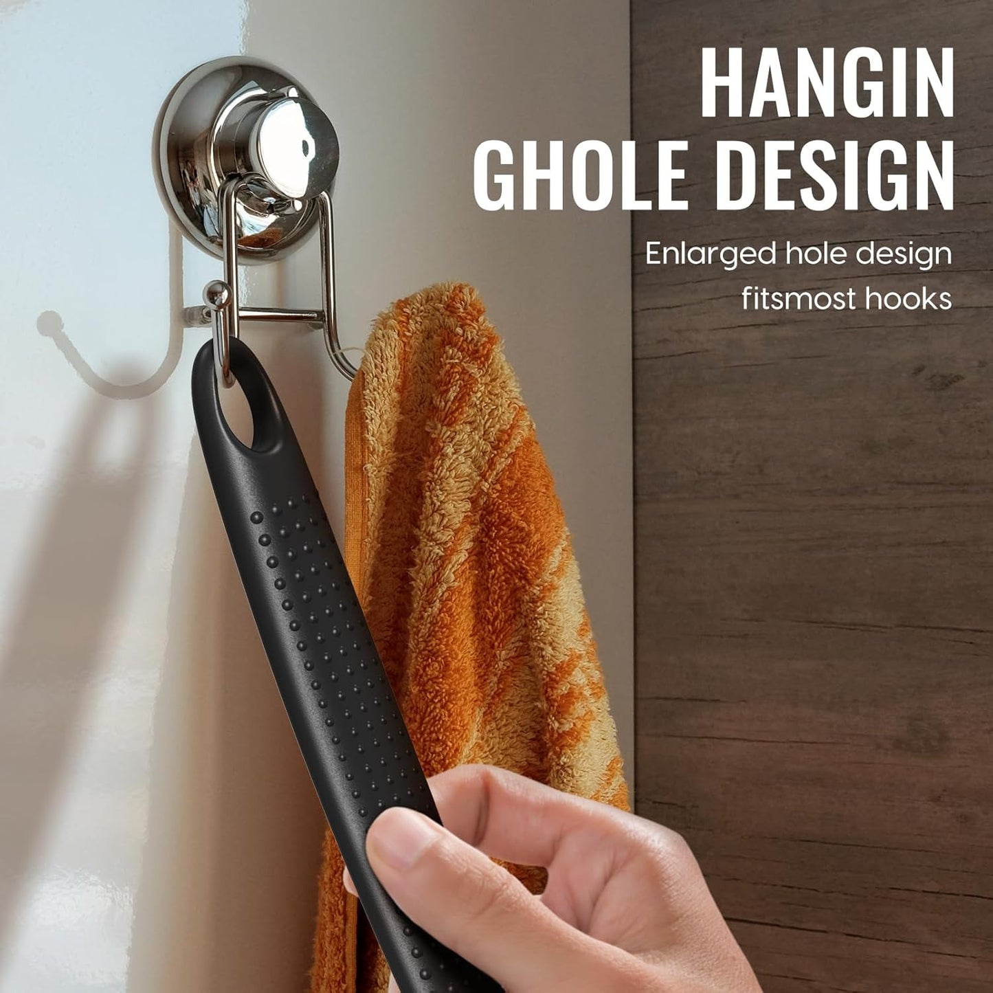 Silicone Bath Brush with Long Handle – Dual-Sided Scrub & Massage, Gentle Exfoliation, Hygienic & Eco-Friendly