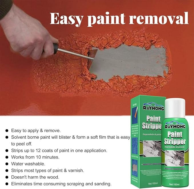 Premium Car Paint Stripper – Fast Paint Removal, Rust Prevention & Automotive Restoration (100 ml)