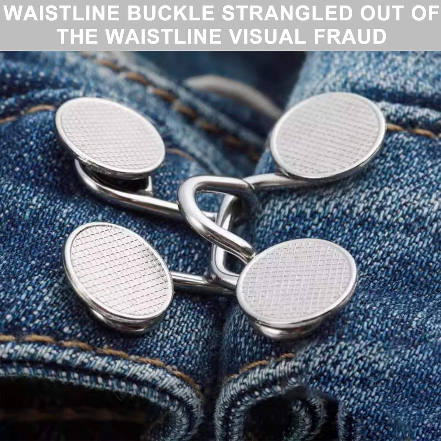 Jeans Tightening Clip – Adjustable No-Sew Button for Perfect Fit