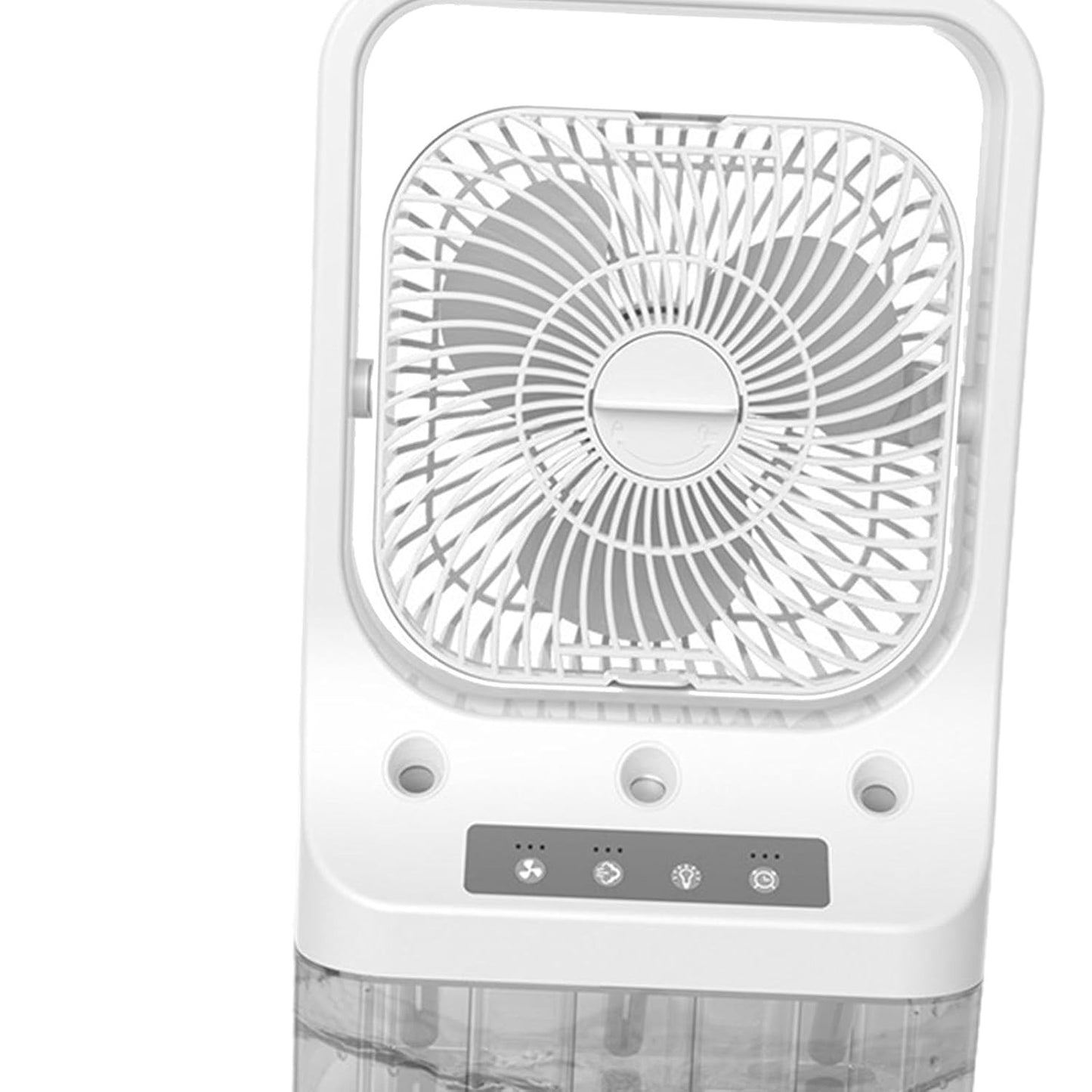 New 3-in-1 Smart Air Conditioner Fan | Mini Cooler, Humidifier & LED Desk Fan