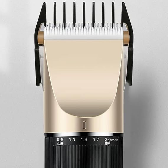 Rechargeable Cordless Hair Clippers – For Men, Women & Pets | 4 Combs + Scissors | Haircut, Beard, Sideburns & Grooming Kit