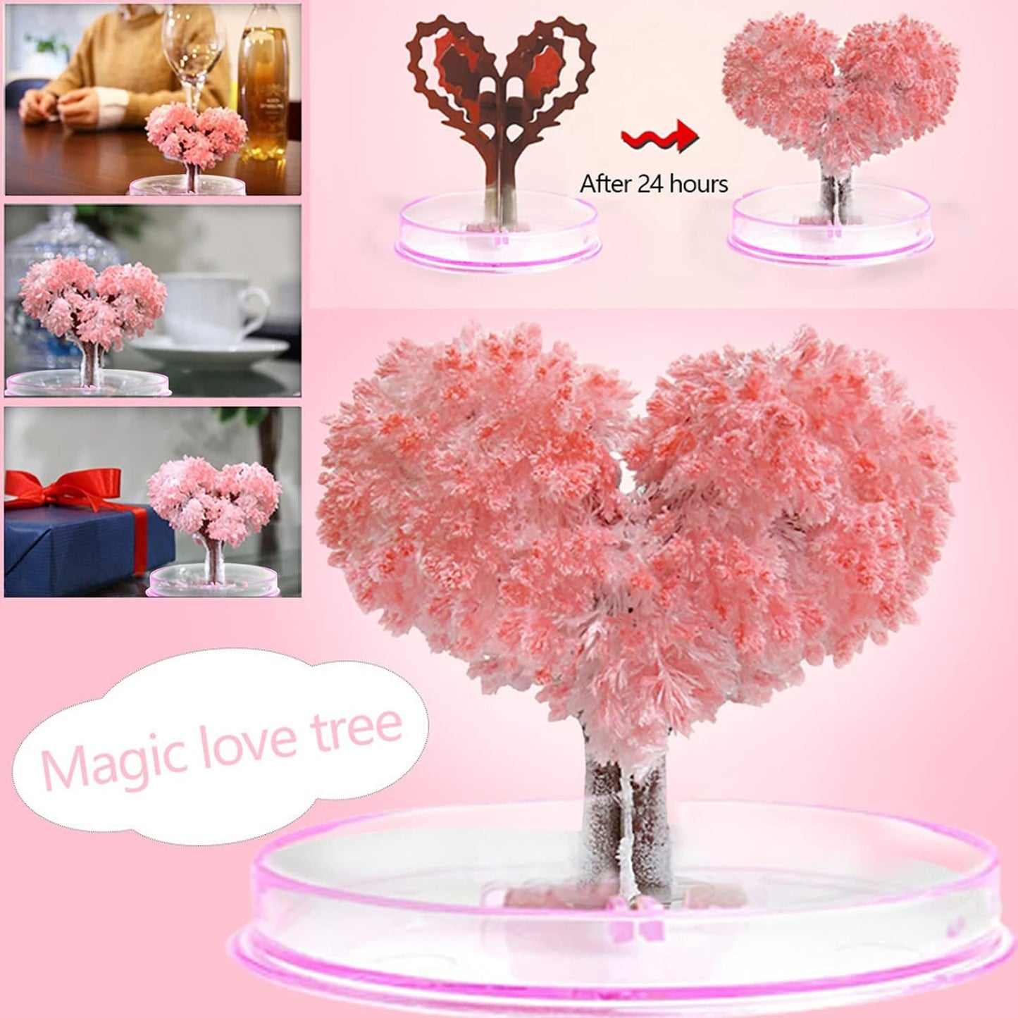 Magic Growing Tree (Mix) – DIY Crystal Growth Christmas Tree Toy for Kids