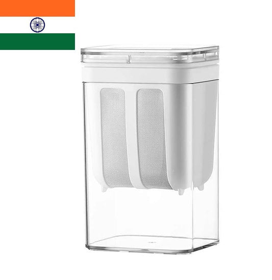 1400ml Greek Yogurt Maker & Food Strainer | Stainless Steel Extra Fine Mesh, Nut Milk & Cheese Filter