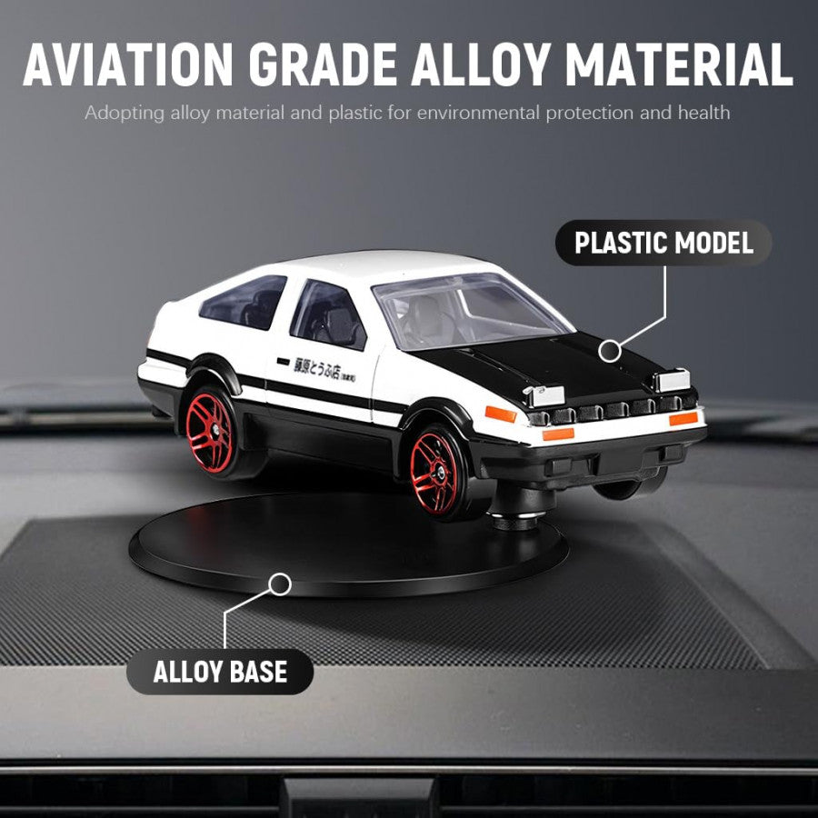 AE86 Dashboard Drift Car – Alloy Moving Mini Drift Model for Car Interior