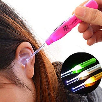 LED Flashlight Ear Pick – Safe Ear Wax Cleaning Tool (Pack of 2)