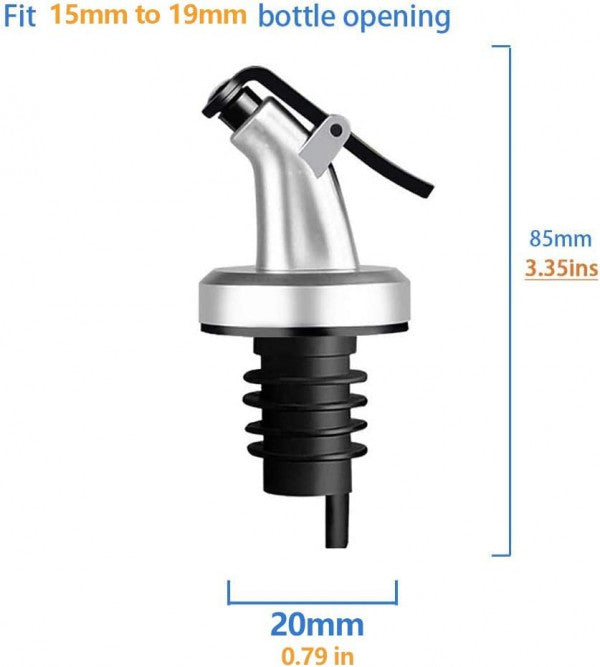 Oil Pour Cap Dispenser (Pack of 2) – Universal Bottle Pour Spout