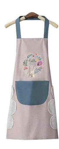 Waterproof Cooking Apron with Pockets & Side Towels – Unisex Kitchen Wear for Chefs & Home Cooking