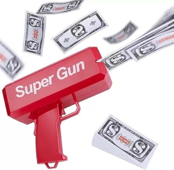 Supreme Cash Gun Cash Cannon Rain Money Gun