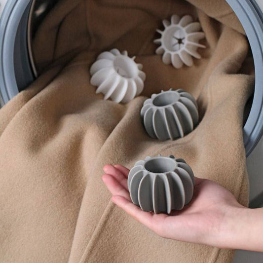 🌀 Silicone Laundry Balls – Eco-Friendly Stain Remover & Clothes Softener