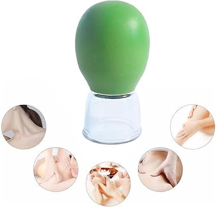 Facial Cupping Set | Silicone Vacuum Suction | Cupping Massage Therapy | A Kit For Anti Cellulite, Anti Wrinkle and Instantly Ageless Skin | For Eyes, Face and Body