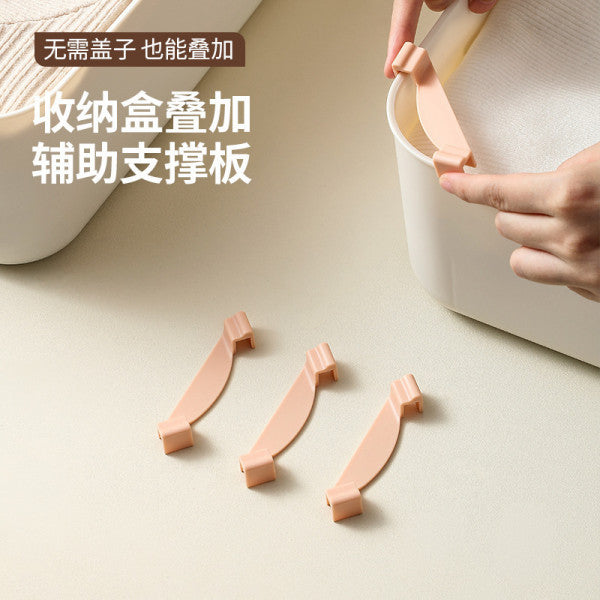 Storage Box Support Buckle – Secure & Stable Stacking Organizer Clips