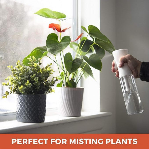 300ML Continuous Water Mist Sprayer – Multi-Purpose Fine Spray Bottle for Salon, Kitchen, Garden & Home Use