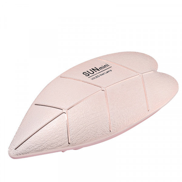 Leaf Shaped Sun Mini Nail Art Lamp – Portable UV/LED Gel Curing Light