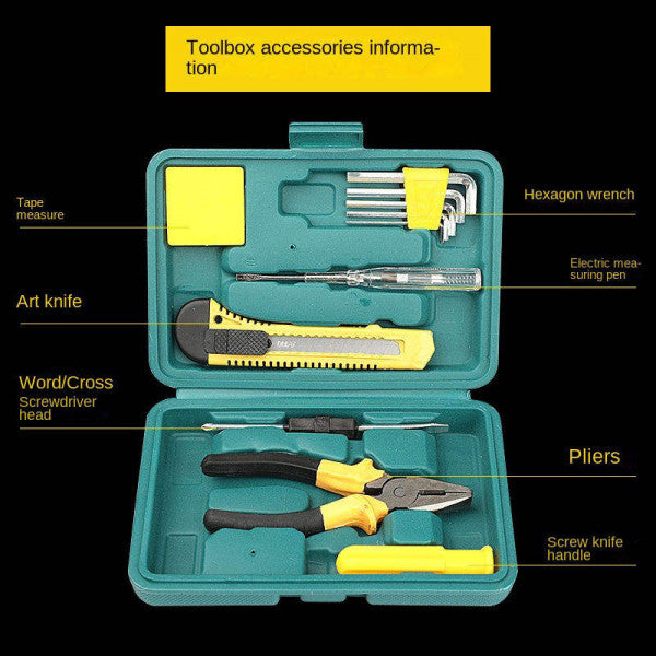 7-in-1 Small Household Tool Kit – Compact, Essential & Ready for Every Repair