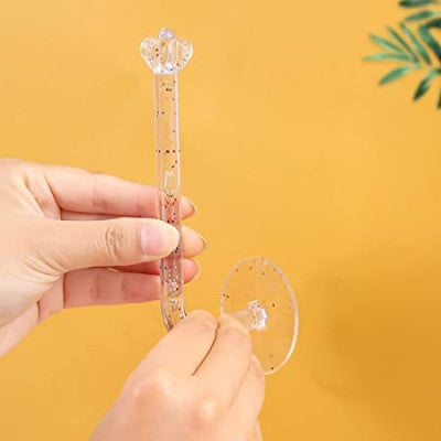 Diamond Crown Hanger Hooks (Pack of 2) – Stylish, Strong & Waterproof