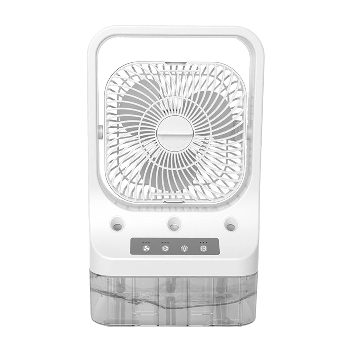 New 3-in-1 Smart Air Conditioner Fan | Mini Cooler, Humidifier & LED Desk Fan