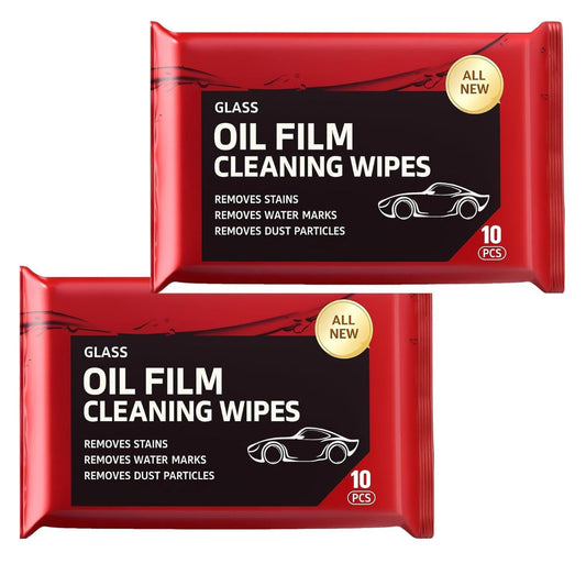 Car Glass Anti-Fog Wipes – Instant Oil Film & Fog Remover
