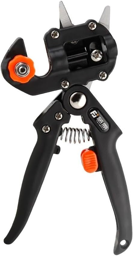 2-in-1 Garden Grafting & Pruning Tool | Precision Cutter with 3 Replaceable Blades | For Fruit Trees & Woody Plants