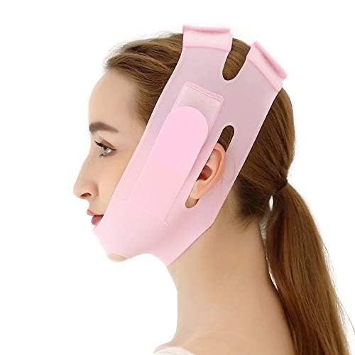 Silicone V Face Mask, Face Lift Up Belt for Facial Slimming, Chin & Cheek
Slimming Bandage Mask, Double Chin Fat Reducer, Skin Tightening for Women & Men