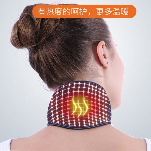 Magnetic Neck Protector – Self-Heating Cervical Support Brace