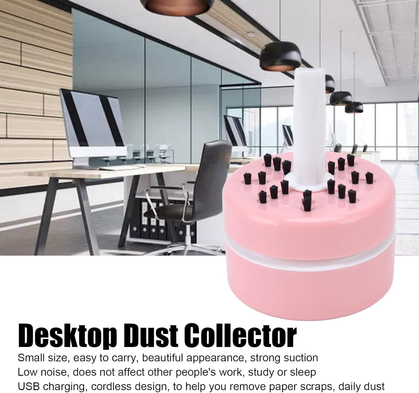 Mini Desktop Vacuum Cleaner – Portable Wireless Dust & Crumb Remover