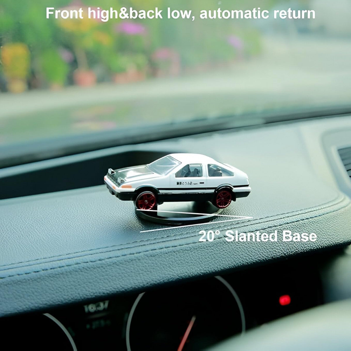 AE86 Dashboard Drift Car – Alloy Moving Mini Drift Model for Car Interior