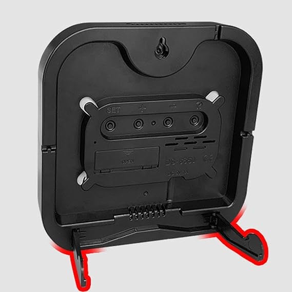 Digital LED Wall Clock with Remote Control
Temperature Time Week Date Display Fashion Living Room Desktop Alarm Electronic Clock