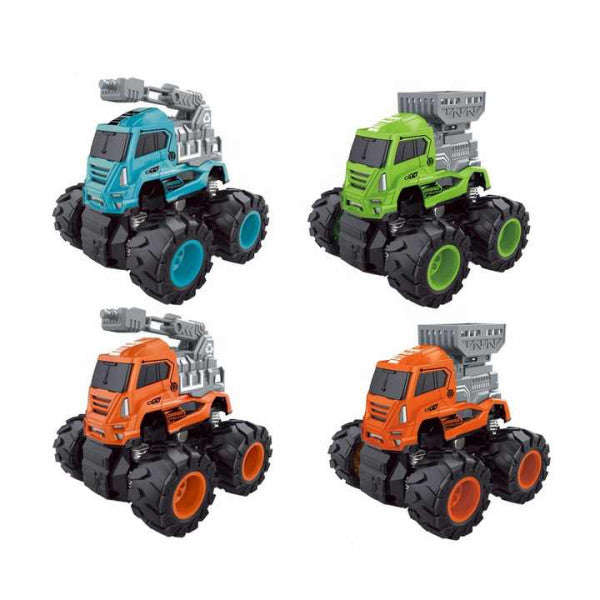 Die Cast Metal Truck (1 Pc) – Durable Mini Vehicle Toy (Multicolor)
