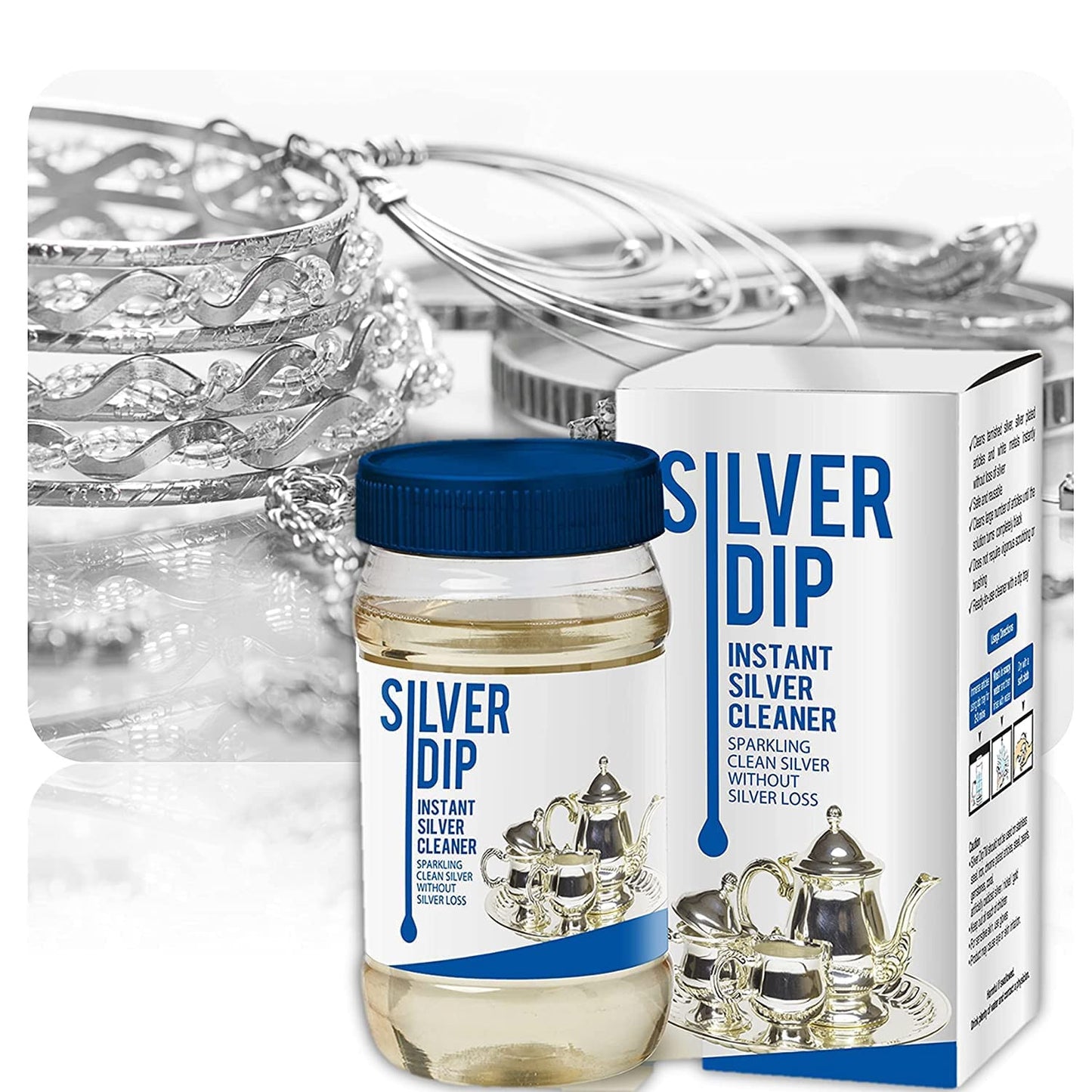 Instant Silver Dip Cleaner – Restore Shine in Seconds