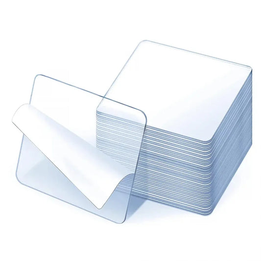 Double-Sided Heavy Duty Square Stickers – Ultra-Strong Transparent Adhesive Pads