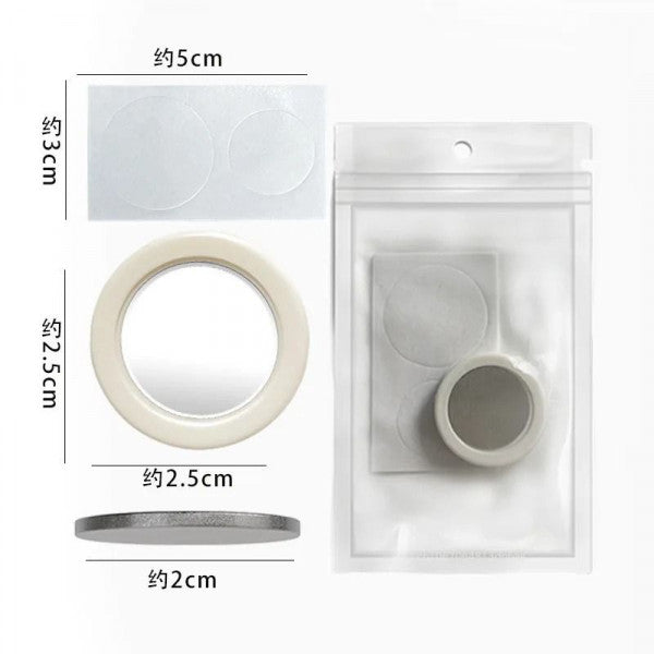 🪝 Magnetic Wall Hooks – Invisible Reusable Clear Adhesive Hooks for Home & Kitchen