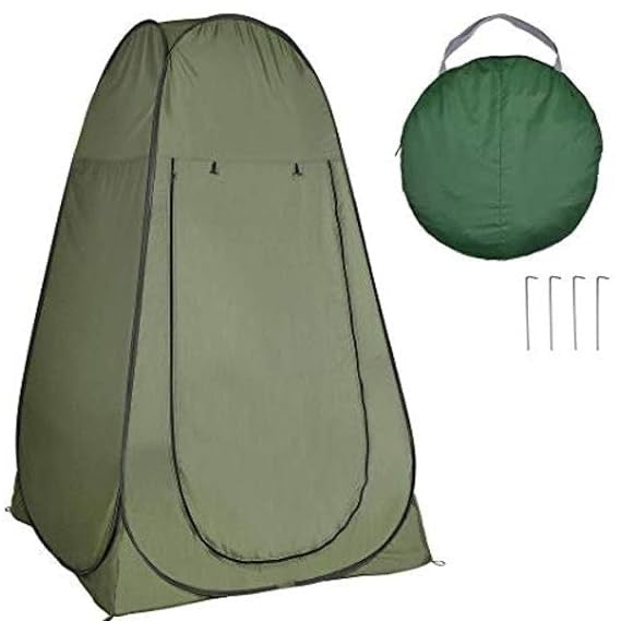 Portable Privacy Pop-Up Tent – Outdoor Changing Room, Shower, Toilet & Rain Shelter with Waterproof & UV Protection