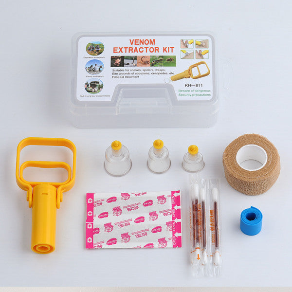 Venom Extractor Kit – Emergency Snake Bite First Aid Suction Pump