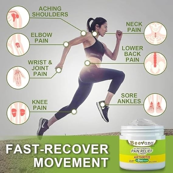 Bee Venom Pain Relief Cream | Bee Venom Joint and Bone Therapy Cream | (100g)