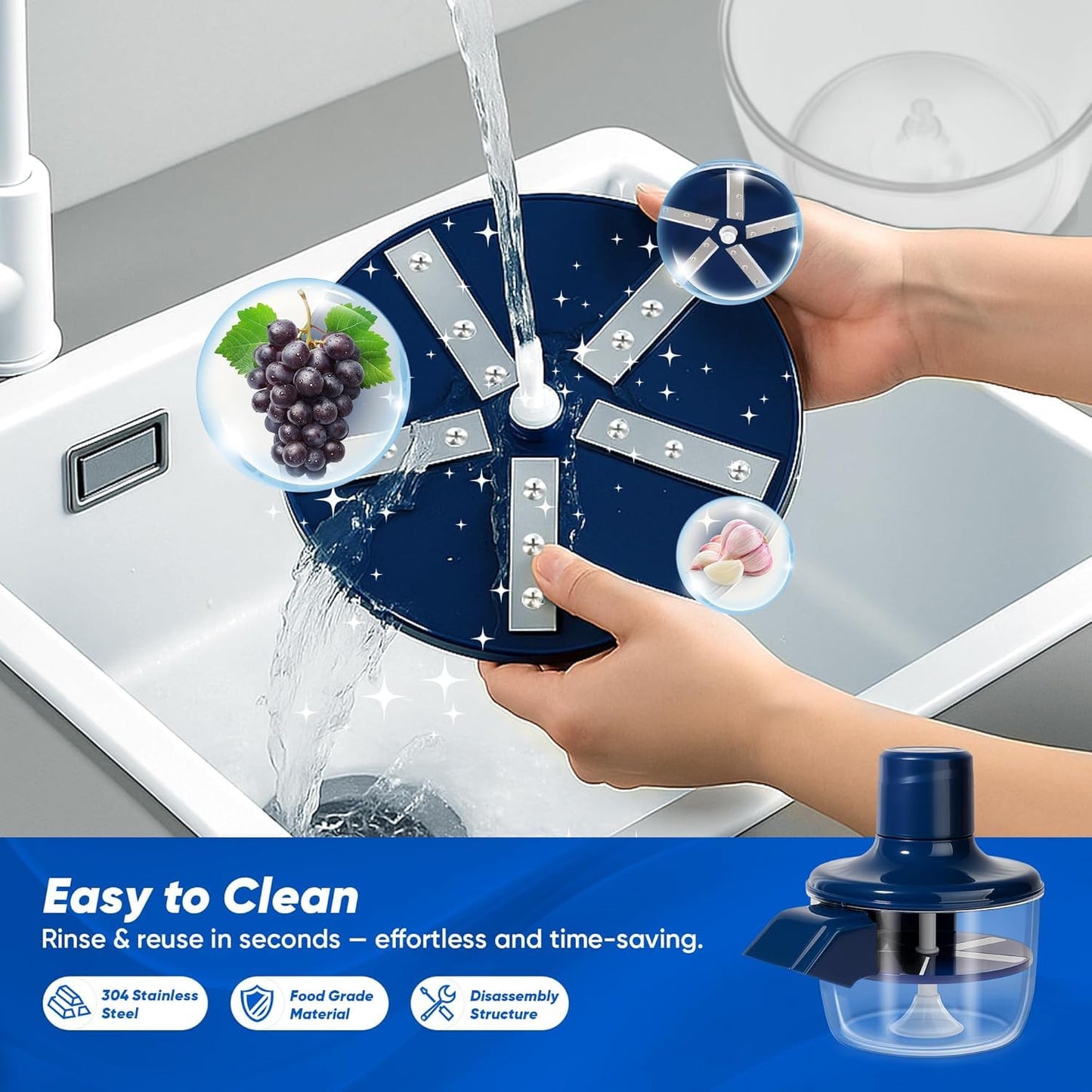 Automatic Electric Garlic & Fruit Peeler Machine – Rechargeable High-Power Skin Remover