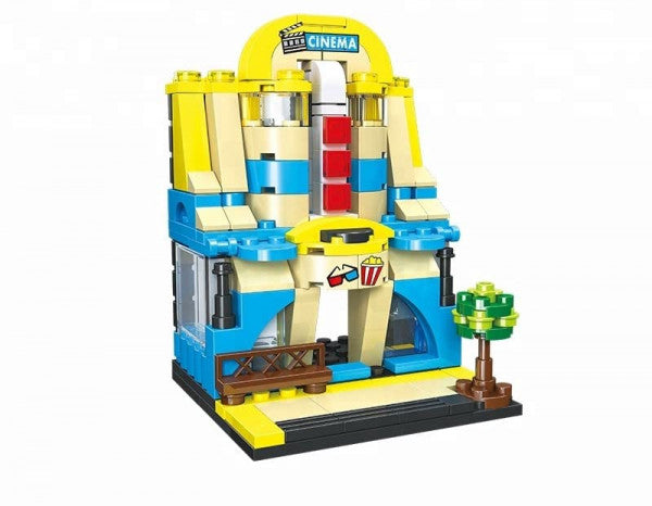 Happy Town Building Blocks – 163 PCS Boat Construction Set for Kids with Bright Colors & Safe ABS Material