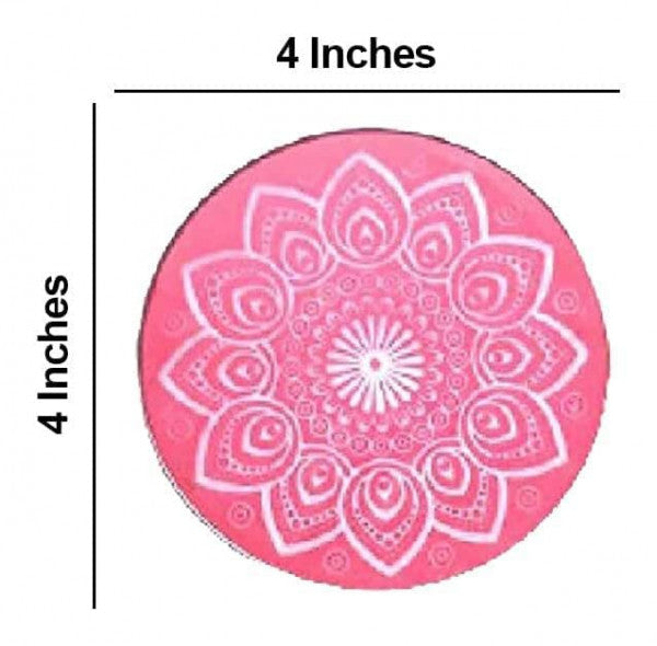 Rangoli Design Set (4 Inch) – Complete Magic Box with Stencils, Filter & Storage