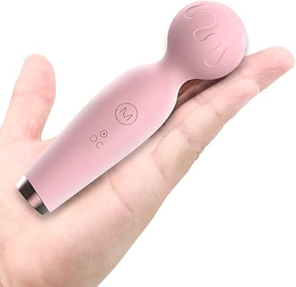 Mini Back Massager, Cordless Body Massager with 10 Powerful Modes to Relieve Neck Shoulder Back Waist Leg Muscle Tension