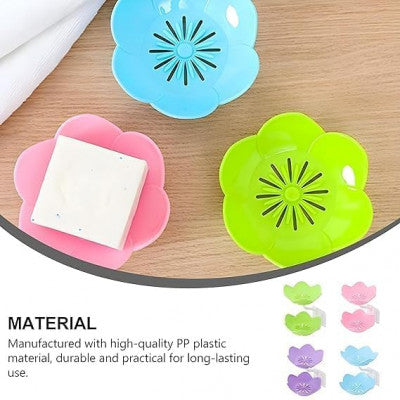 Sabundani Wall Mounted Soap Dish – Multicolor | Double Layer Drainage Design