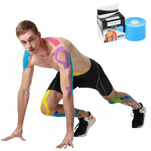 Kinesiology Tape Roll – Muscle Support, Pain Relief & Joint Stability (5M x 5CM)
