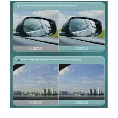 Car Glass Cleaning Tissue | Anti Fog Wipes for Glass, Portable Household Cleaning Wipes, Wet Wipes for Car Window & Side Mirror Cleaning, Eyeglass Lenses, Household Mirrors ( 50 wipes pack )