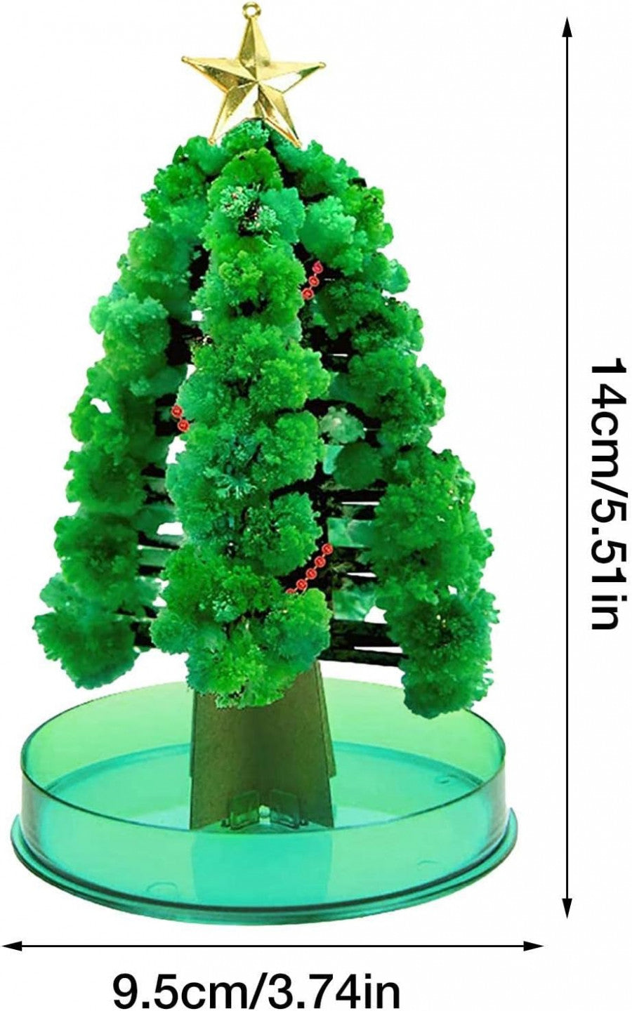 Magic Growing Tree (Mix) – DIY Crystal Growth Christmas Tree Toy for Kids